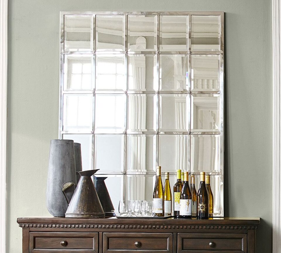 Eagan Multipanel Large Mirror Pottery Barn Australia